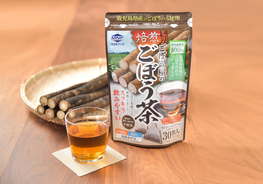 焙煎ごぼう茶をアレンジ