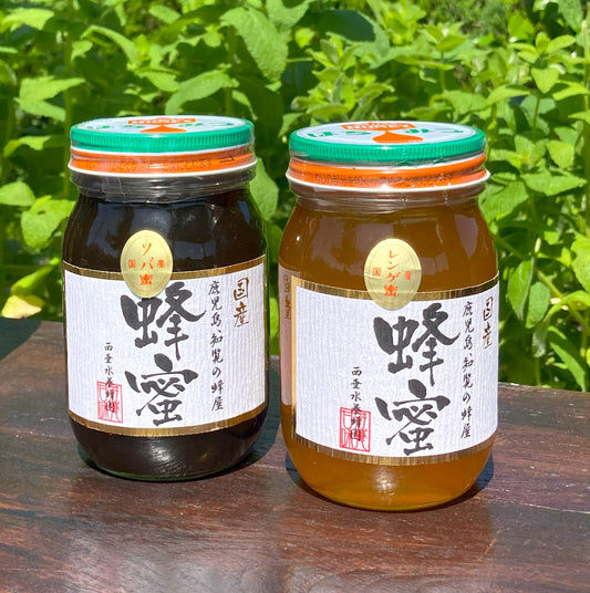 旅するはちみつ　レンゲとソバ蜜（600ｇ×2）