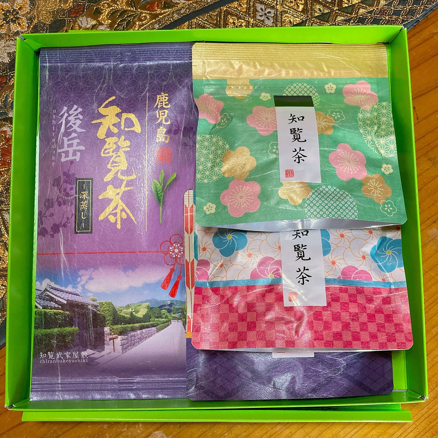 0109 知覧茶後岳　武家屋敷とティーパックミニのセット
